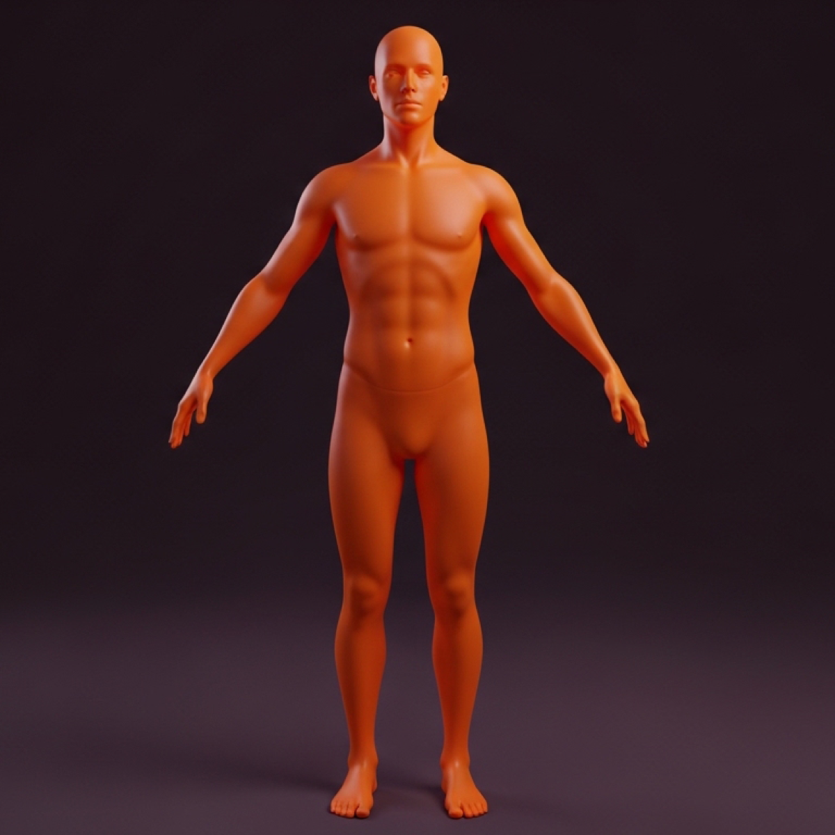 Body scan pose